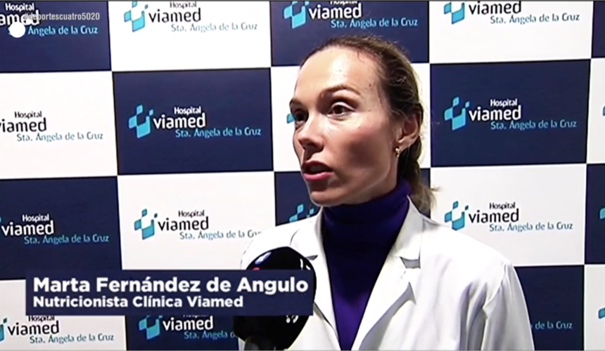 La Unidad de Nutrición de SHC Medical, en Deportes Cuatro La Unidad de Nutrición de SHC Medical, en Deportes Cuatro